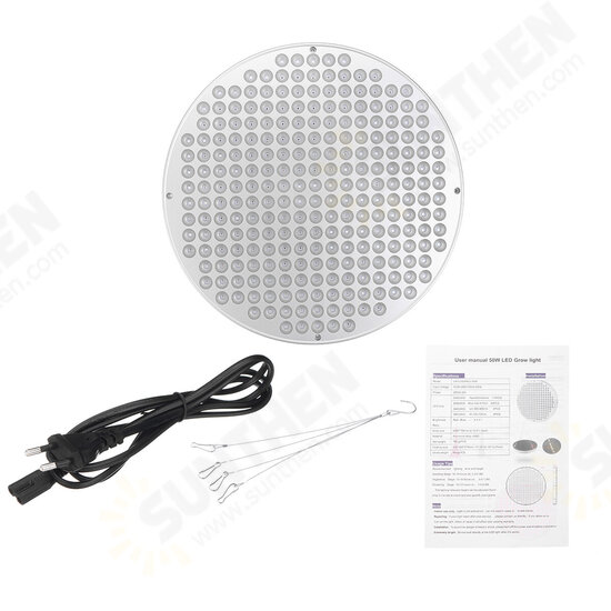 Spectrum LED Grow Light Indoor Plant Growing Seeding Bloom Panel Lamp Flowers