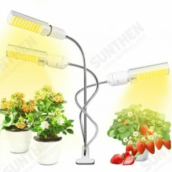 Three Heads USB LED Timing Plant Grow Light Growth Phyto Sunlight Flower Growing Lamp Three Heads USB LED Timing Plant Grow Light Growth Phyto Sunlight Flower Growing Lamp