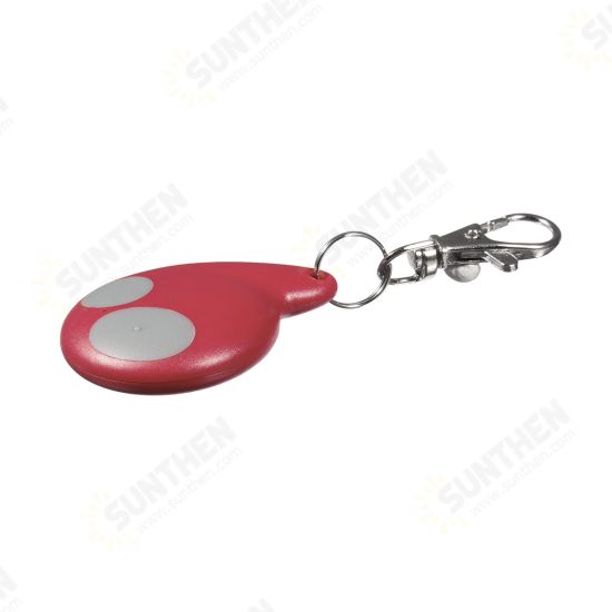 2 Buttons Remote Keychain Ring Portable Fishing Hiking Keychain For Toyota