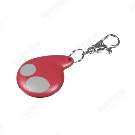 2 Buttons Remote Keychain Ring Portable Fishing Hiking Keychain For Toyota