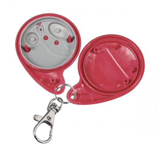 2 Buttons Remote Keychain Ring Portable Fishing Hiking Keychain For Toyota