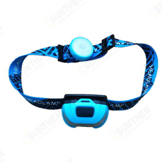 LF06 4Modes Multi-function Flashlight as Night Walk Wrist Light Pet Warning Backpack Head Lamp