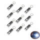 20 pcs Mini Flashlight LED Camping Keyring Flashlight Keychain Light Flashlight