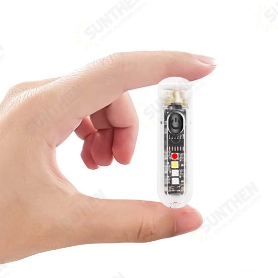 M600 LH351B LED Keychain Flashlight With RGB Color Light & Clip Strong Light Type-C Rechargeable EDC Mini Torch Portable Clip Lamp M600 LH351B LED Keychain Flashlight With RGB Color Light & Clip Strong Light Type-C Rechargeable EDC Mini Torch Portable Clip Lamp