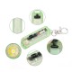 M600 LH351B LED Keychain Flashlight With RGB Color Light & Clip Strong Light Type-C Rechargeable EDC Mini Torch Portable Clip Lamp