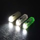 M600 LH351B LED Keychain Flashlight With RGB Color Light & Clip Strong Light Type-C Rechargeable EDC Mini Torch Portable Clip Lamp