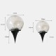 10CM/12CM Outdoor Solar Garden Lamp Crack Ball Grass Lamp Garden Buried Lamp Waterproof Solar Lamp