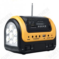 10W Solar Light Bluetooth Radio Solar LED Light Bulbs Solar System Home Solar Small System for Garden Light 10W Solar Light Bluetooth Radio Solar LED Light Bulbs Solar System Home Solar Small System for Garden Light