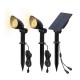 2 in 1 Solar Powered LED Light-controlled Lawn Lights Outdoor Waterproof Yard Wall Landscape Lamps