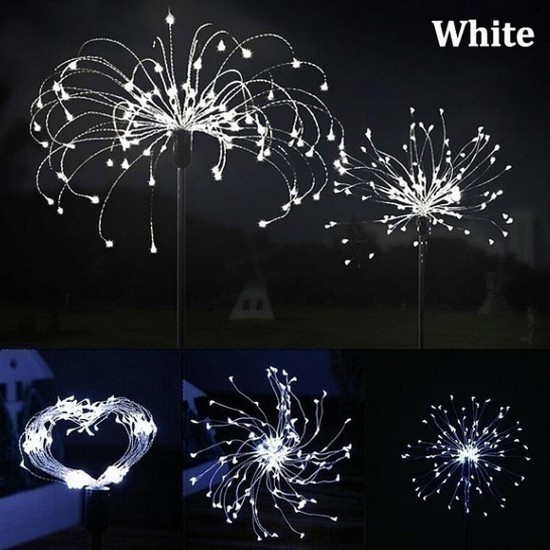 200/150/120/100/90 LED Solar Power Fairy Lights String Lamps Party Wedding Decor Garden Remote Control