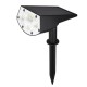 20LED Outdoor Solar Spot Lights Landscape Spotlight Garden Pathway Lawn Light