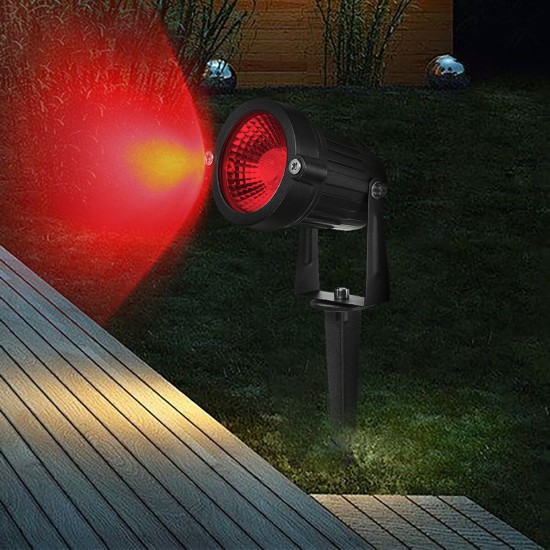 2/4/6 PCS COB Lawn Lights Spotlight Landscape Light 120LM/W Waterproof Outdoor Garden Pathway Yard