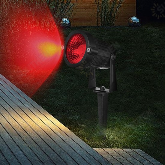 2/4/6 PCS COB Lawn Lights Spotlight Landscape Light 120LM/W Waterproof Outdoor Garden Pathway Yard