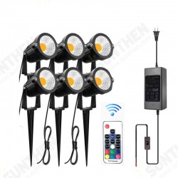 2/4/6 PCS COB Lawn Lights Spotlight Landscape Light 120LM/W Waterproof Outdoor Garden Pathway Yard 2/4/6 PCS COB Lawn Lights Spotlight Landscape Light 120LM/W Waterproof Outdoor Garden Pathway Yard