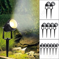 2/4/6 PCS COB Lawn Lights Spotlight Landscape Light 120LM/W Waterproof Outdoor Garden Pathway Yard 2/4/6 PCS COB Lawn Lights Spotlight Landscape Light 120LM/W Waterproof Outdoor Garden Pathway Yard