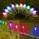 24PCS LED Solar Lawn Path Light Stainless Steel Waterproof Garden Landscape Lamp for Home Street Decor