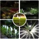 24PCS LED Solar Lawn Path Light Stainless Steel Waterproof Garden Landscape Lamp for Home Street Decor