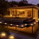 2PCS Auto Sensing LED Solar Ball Light Garden Outdoor Patio Lawn Path Lamp For Home Decor