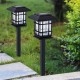 2PCS Auto Sensing LED Solar Lamp Garden Lamps For Outdoor Patio Lawn