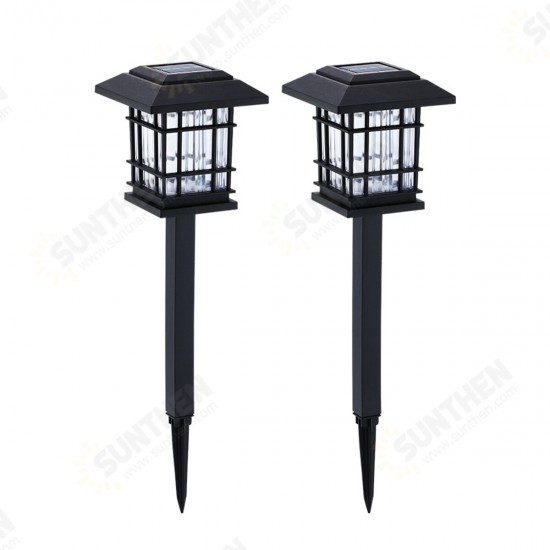 2PCS Auto Sensing LED Solar Lamp Garden Lamps For Outdoor Patio Lawn