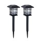 2PCS Auto Sensing LED Solar Lamp Garden Lamps For Outdoor Patio Lawn