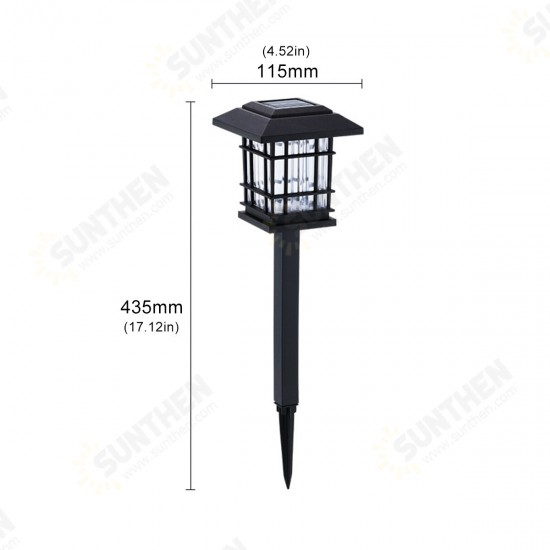 2PCS Auto Sensing LED Solar Lamp Garden Lamps For Outdoor Patio Lawn