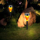 2PCS Auto Sensing LED Solar Lamp Garden Lamps For Outdoor Patio Lawn