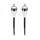 2PCS Auto Sensing LED Solar Lamp Garden Lamps For Outdoor Patio Lawn