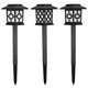 2PCS LED Solar Lawn Light Waterproof Outdoor Landscape Lamp for Garden Yard