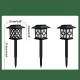 2PCS LED Solar Lawn Light Waterproof Outdoor Landscape Lamp for Garden Yard