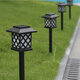 2PCS LED Solar Lawn Light Waterproof Outdoor Landscape Lamp for Garden Yard