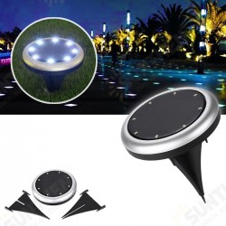 2Pcs Soalr Garden Light Lawn Lamp Outdoor Disk Light Lawn Lights Garden Pathway Decoration Waterproof Solar Lamp Ground Light 2Pcs Soalr Garden Light Lawn Lamp Outdoor Disk Light Lawn Lights Garden Pathway Decoration Waterproof Solar Lamp Ground Light