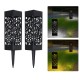 2Pcs Solar Powered Garden Post Lights Waterproof LED Outdoor Patio Yard Lawn Holidays Decor 2Pcs Solar Powered Garden Post Lights Waterproof LED Outdoor Patio Yard Lawn Holidays Decor