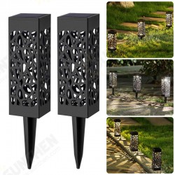 2Pcs Solar Powered Garden Post Lights Waterproof LED Outdoor Patio Yard Lawn Holidays Decor 2Pcs Solar Powered Garden Post Lights Waterproof LED Outdoor Patio Yard Lawn Holidays Decor