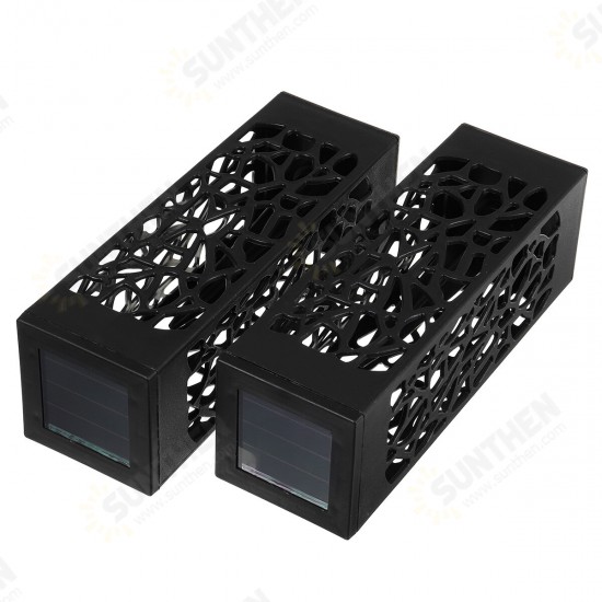 2Pcs Solar Powered Garden Post Lights Waterproof LED Outdoor Patio Yard Lawn Holidays Decor 2Pcs Solar Powered Garden Post Lights Waterproof LED Outdoor Patio Yard Lawn Holidays Decor