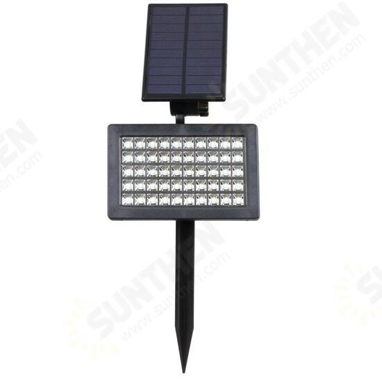 2W Solar Powered 50 LED Landscape Spot Light Outdoor Garden IP44 Waterproof Lawn Lamp