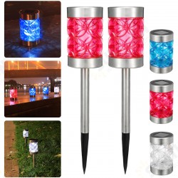 2pcs Solar Power Outdoor Path Light Spot Lamp Yard Garden Lawn Landscape Lamps 2pcs Solar Power Outdoor Path Light Spot Lamp Yard Garden Lawn Landscape Lamps