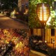 33/51/66/96 LED Solar Torch Dance Flickering Flame Light Outdoor Yard Waterproof