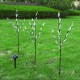 3PCS LED Solar Powered Lawn Light Tree Branches Ground Lamp Outdoor Garden Yard Lighting Decoration