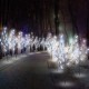 3PCS LED Solar Powered Lawn Light Tree Branches Ground Lamp Outdoor Garden Yard Lighting Decoration