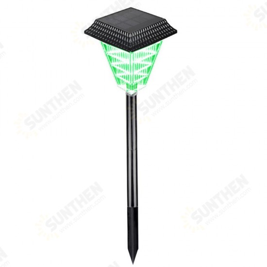 3W Solar Powered 12 LED Lawn Light Outdoor Waterproof IP65 Garden Path Landscape Lamp