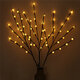 3pcs Solar Garden Light Outdoor Decor Tree Ball Lawn Yard Path Lamp Christmas Decorations Lights