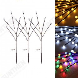 3pcs Solar Garden Light Outdoor Decor Tree Ball Lawn Yard Path Lamp Christmas Decorations Lights 3pcs Solar Garden Light Outdoor Decor Tree Ball Lawn Yard Path Lamp Christmas Decorations Lights