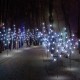 3pcs Solar Garden Light Outdoor Decor Tree Ball Lawn Yard Path Lamp Christmas Decorations Lights