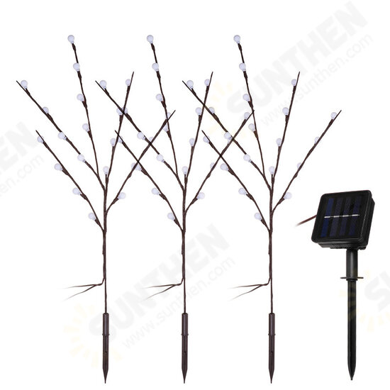 3pcs Solar Garden Light Outdoor Decor Tree Ball Lawn Yard Path Lamp Christmas Decorations Lights 3pcs Solar Garden Light Outdoor Decor Tree Ball Lawn Yard Path Lamp Christmas Decorations Lights
