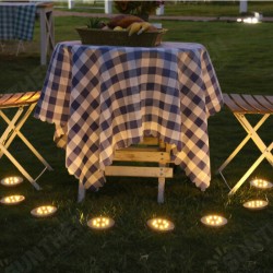 4 Pcs LED Solar Power In Ground Lights Outdoor Garden Courtyard Landscape lights 4 Pcs LED Solar Power In Ground Lights Outdoor Garden Courtyard Landscape lights