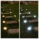 4 Pcs LED Solar Power In Ground Lights Outdoor Garden Courtyard Landscape lights