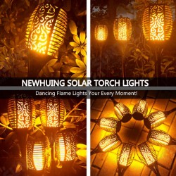 4Pcs 51CM 12LED Solar Flame Lawn Light Warm White Waterproof Outdoor Garden Fire Torch Lamp 4Pcs 51CM 12LED Solar Flame Lawn Light Warm White Waterproof Outdoor Garden Fire Torch Lamp