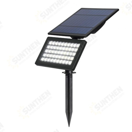 5W Solar Power 50 LED Spotlight Waterproof Landscape Wall Security Light for Outdoor Garden Lawn