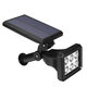 6LED Solar Power Light RGB/Warm/White Light Spotlight Outdoor Garden Security Pathway Lawn Wall Lamp